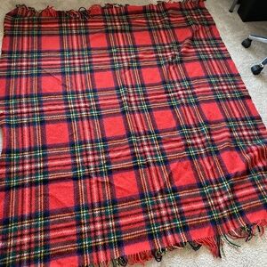 Vintage Irish 100% Wool Blanket from Connemara Ireland, 50 yrs old